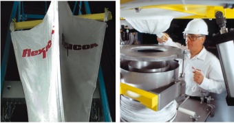 Flexicon - stacje rozładunku big bagów - BAG VAC
